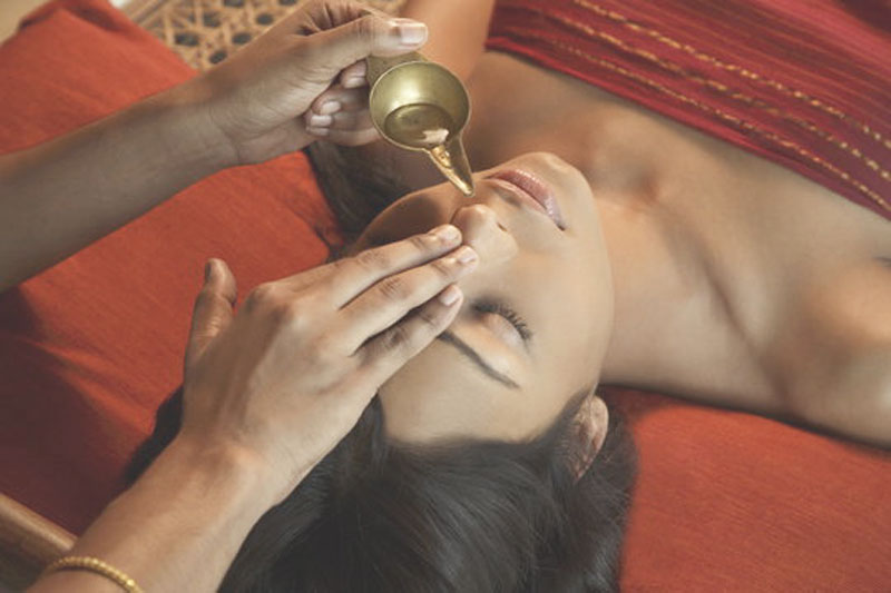 Nasya or Shirovirechana